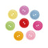 Round Shape Plastic Button Beads
